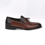 Brogue Loafer Dress Shoe // Brown + Black (Euro: 45)