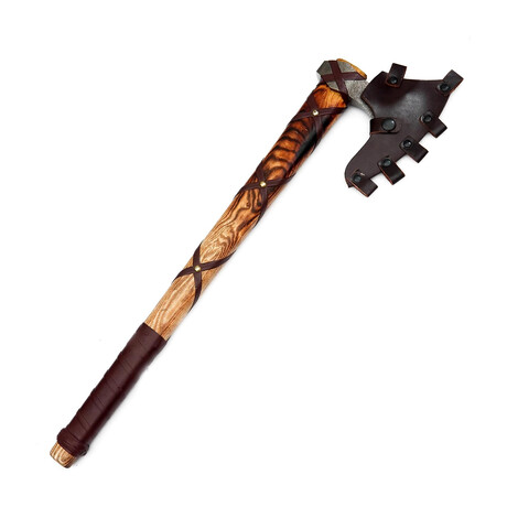 Ragnar Steel Viking Axe // Brown