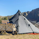 RX Pyramid Tent (M) // Inner Tent + Outer Tent // Black