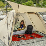 Moto Dome Tent // Tan