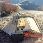 Moto Dome Tent // Tan