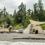 Moto Dome Tent // Tan