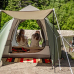 THE One Touch Dome Tent (M) // Gray