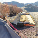 Moto Dome Tent // Tan