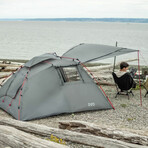 Moto Dome Tent // Gray