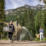 THE One Touch Dome Tent (M) // Gray