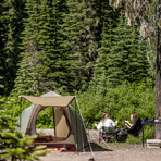 THE One Touch Dome Tent (M) // Gray