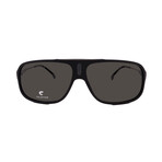 Men's // Cool65 003 Pilot Sunglasses // Matte Black + Gray Polarized