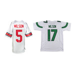 Garrett Wilson Signed Ohio St Buckeyes Jersey & Garrett Wilson Signed NY Jets Jersey