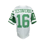 Vinny Testaverde Signed Miami Hurricanes Jersey Inscribed "Heisman 1986" & Vinny Testaverde Signed NY Jets Jersey