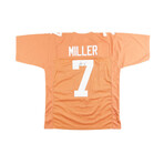 Anthony Miller Signed Tennessee Vols Jersey, Anthony Miller Signed Cowboys Jersey Inscribed "5x Pro", & Anthony Miller Signed Chargers Jersey Inscribed "5x Pro"