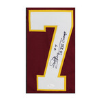 Joe Theismann Signed Notre Dame Fighting Irish Jersey Inscribed "CHOF 2003" & Joe Theismann Signed Redskins Jersey Inscribed "SB XVII Champs"