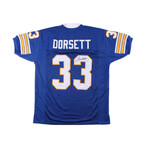 Tony Dorsett Signed Pittsburgh Panthers Jersey & Tony Dorsett Signed Cowboys Jersey Inscribed "HOF 94"