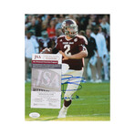 Johnny Manziel Signed Texas A&M Aggies 8x10 Photo "$ Money Manziel $", Signed Texas A&M Mini Helmet "Texas A&M HOF '22" + "'12 Heisman", + Signed Jersey "Texas A'M HOF '22" + "'12 Heisman"