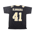 Alvin Kamara Signed Tennessee Vols Jersey & Alvin Kamara Signed Saints Jersey