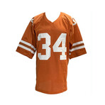 Earl Campbell Signed Texas Longhorns Jersey Inscribed "HT 77" & Ricky Williams Signed Texas Longhorns Jersey