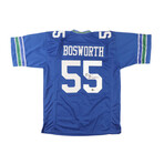 Brian Bosworth Signed Oklahoma Sooners Jersey & Brian Bosworth Signed Seattle Seahawks Jersey