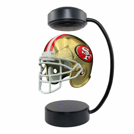 Chrome Hover Helmet // San Francisco 49ers