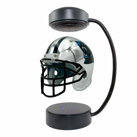 Chrome Hover Helmet // Carolina Panthers