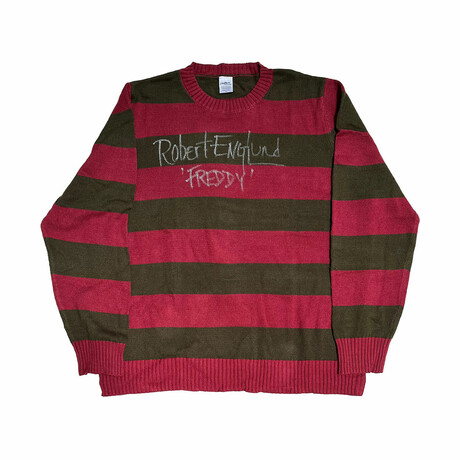 Robert Englund Autographed "Freddy Krueger" Sweater