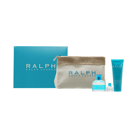 Ladies Fragrance // Ralph Lauren Ladies 2 EDT Spray + Body Lotion Set // 3.4 oz + 0.2 oz + 3.4 oz