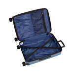 American Flyer Moraga 3-Piece Hardside Spinner Luggage Set // Dusk Blue