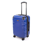 American Flyer Mina 3-Piece Hardside Luggage Set // Blue