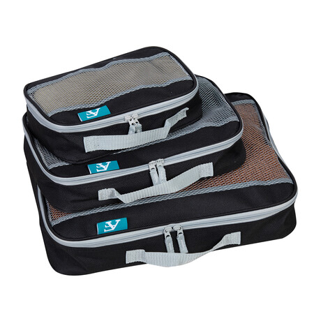 American Flyer South West Packing Cubes - 3-Piece Set // Black