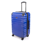 American Flyer Mina 3-Piece Hardside Luggage Set // Blue