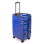 American Flyer Mina 3-Piece Hardside Luggage Set // Blue