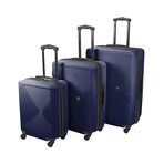 American Flyer Knox 3-Piece Hardside Luggage Set // Navy