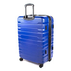 American Flyer Mina 3-Piece Hardside Luggage Set // Blue