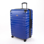 American Flyer Mina 3-Piece Hardside Luggage Set // Blue