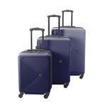 American Flyer Knox 3-Piece Hardside Luggage Set // Navy