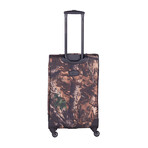 American Flyer Camo Green 5-Piece Spinner Luggage Set // Green