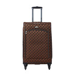 American Flyer Madrid 5-Piece Spinner Luggage Set // Brown