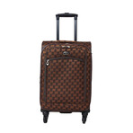 American Flyer Madrid 5-Piece Spinner Luggage Set // Brown