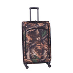 American Flyer Camo Green 5-Piece Spinner Luggage Set // Green