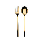 Due Gold Serving Set //  2 Pcs.