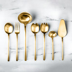 Due Ice Gold Serving Set //  7 Pcs.