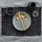 Due Ice Gold Serving Set //  7 Pcs.