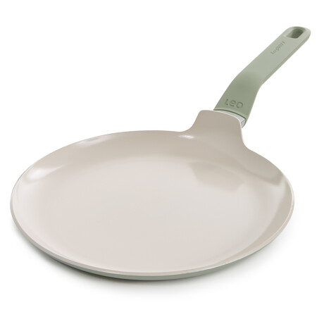 BergHOFF Leo Balance Nonstick Ceramic Pancake Pan 10.25"// Recycled Aluminum // Sage