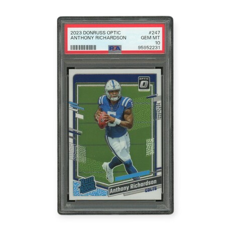 Anthony Richardson // 2023 Donruss Optic Rated Rookie // Rookie Card // PSA 10 Gem Mint