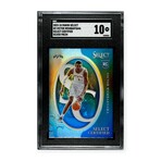 Victor Wembanyama // 2023-24 Panini Select Certified Silver Prizm // Rookie Card // SGC 10 Gem Mint