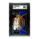 Victor Wembanyama // 2023-24 Panini Select Blue Prizm // Rookie Card // SGC 10 Gem Mint