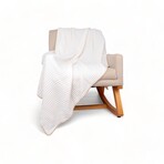 Veranova Home  Waffle Warmth Throw (Almond Frost)