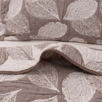 Veranova Home  Leafy Dreams Bedspread // Queen (Brown)