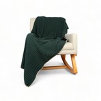 Veranova Home  Waffle Warmth Throw (Almond Frost)