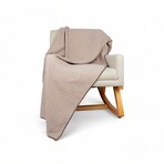 Veranova Home  Waffle Warmth Throw (Almond Frost)