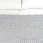 Veranova Home  Terra Cotton Blanket (Cool Grey)